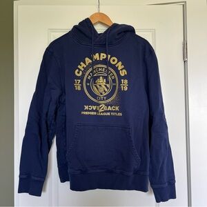 Manchester City Back 2 Back Premier League Champions Hoodie